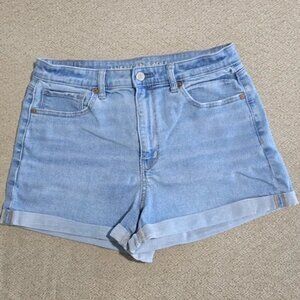 American Eagle Mom Cuffed Hem Shorts - Size 12